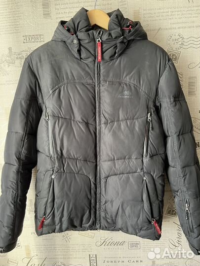 Пуховик мужской, бу, размер 46
