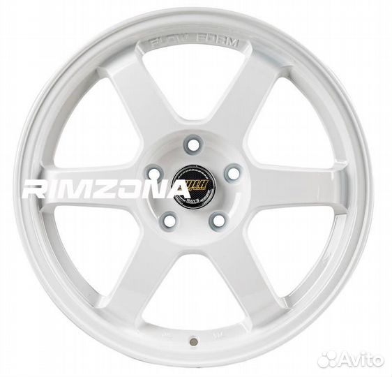 Литые диски rays TE37SL R17 et35.0 5x114.3 Белый