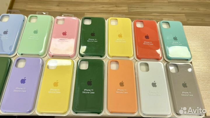 Чехол Silicone Case iPhone 11