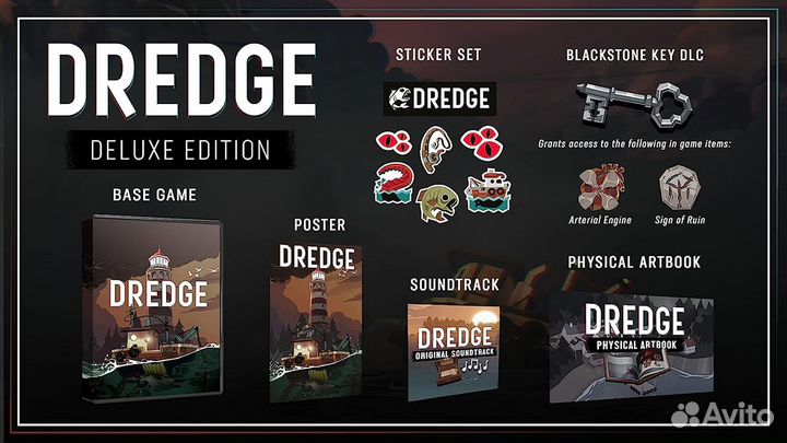 Dredge. Deluxe Edition PS4, русские субтитры