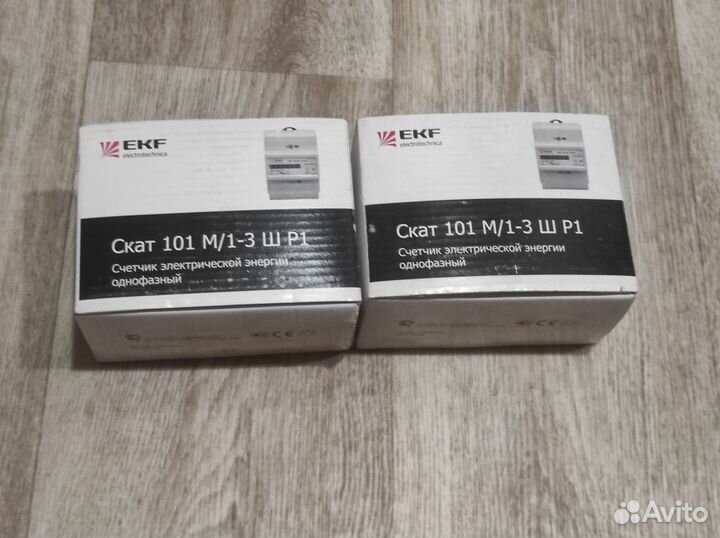 Счетчик электроэнергии EKF скат 101М/1-3 Ш Р1