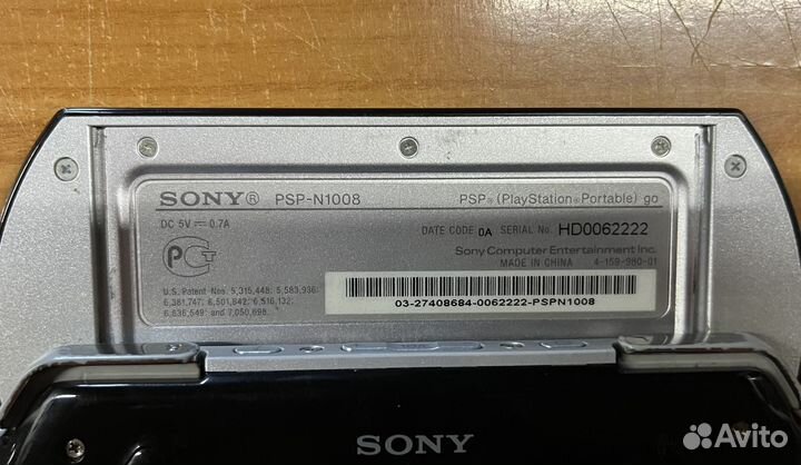 PSP PlayStation Portable Go N1008