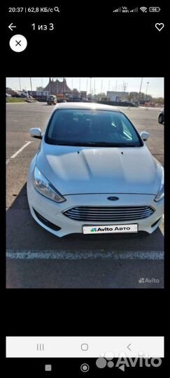 Ford Focus 1.6 AMT, 2019, 105 000 км