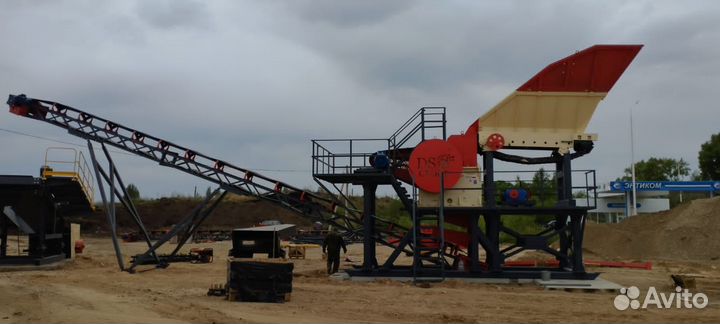 Дск, дробилка, питатель, грохот для щебня