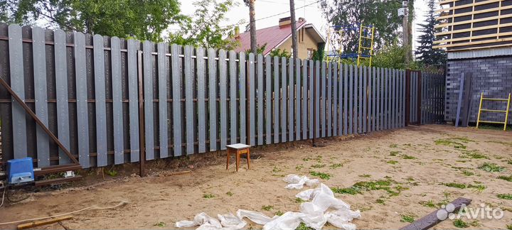 Откатные ворота с доставкой и установкой