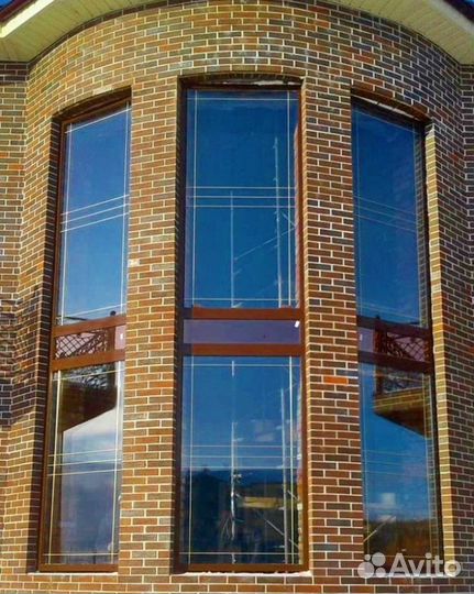 Пластиковые окна. остекление коттеджей