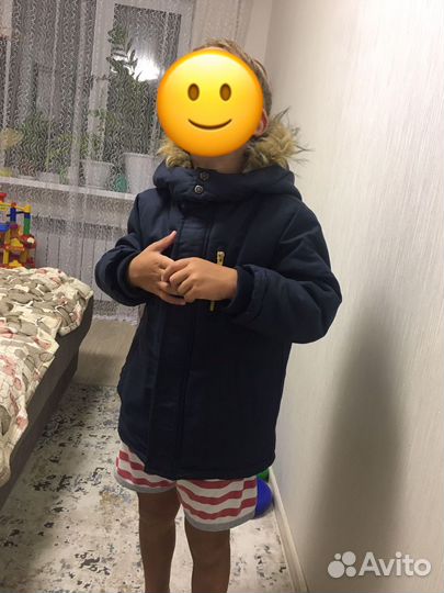 Куртка парка демисезонная