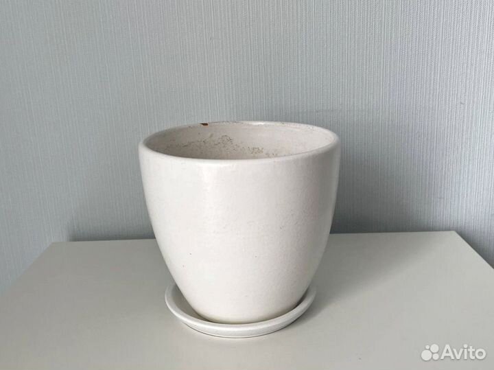 Цветочный горшок керамический