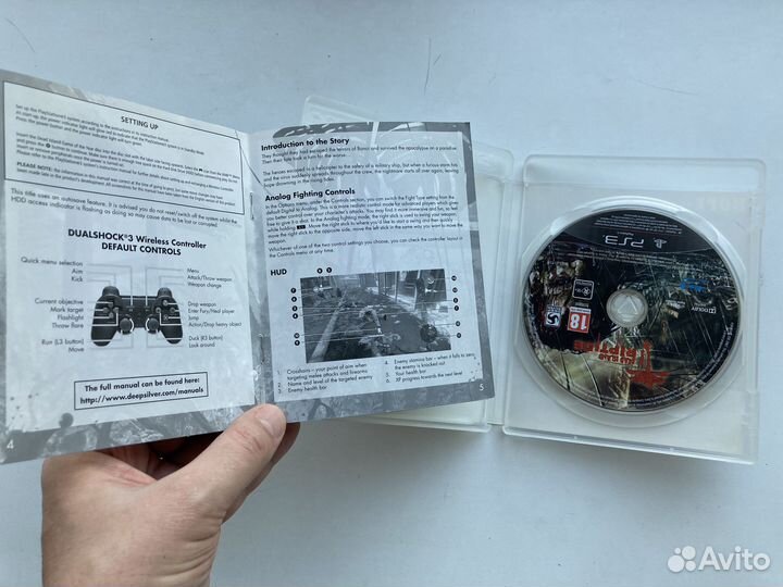 Dead Island Riptide PS3 диск