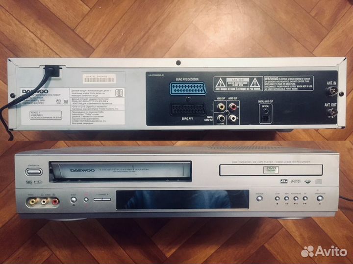 Видеомагнитофон Daewoo SD-7400K (не рабочий)