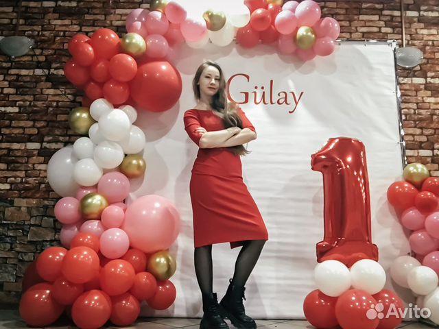 Фотозона с пайетками