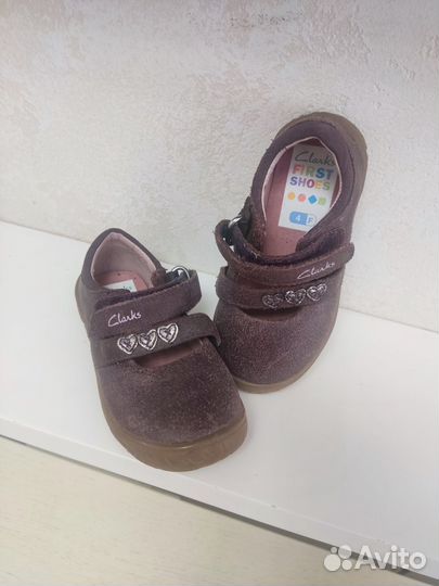 Туфли для девочки clarks