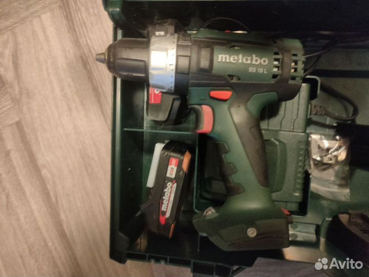 Шуруповёрт Metabo bs 18 l