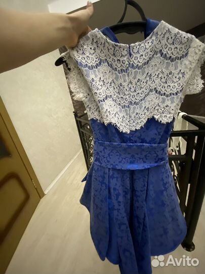 Платье золотой песок 42