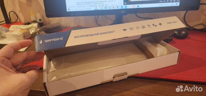 Комплект клавиатура и мышь беспроводные