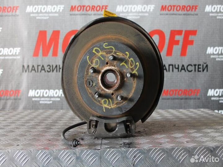 Ступица задняя левая Тойота Краун GRS202 дис А836