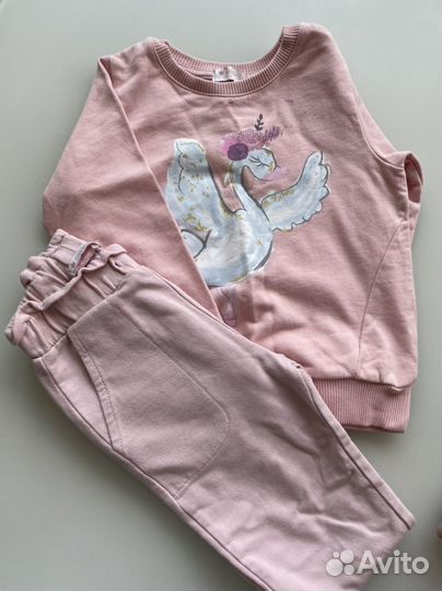 Пакет вещей для девочки 2-3 года
