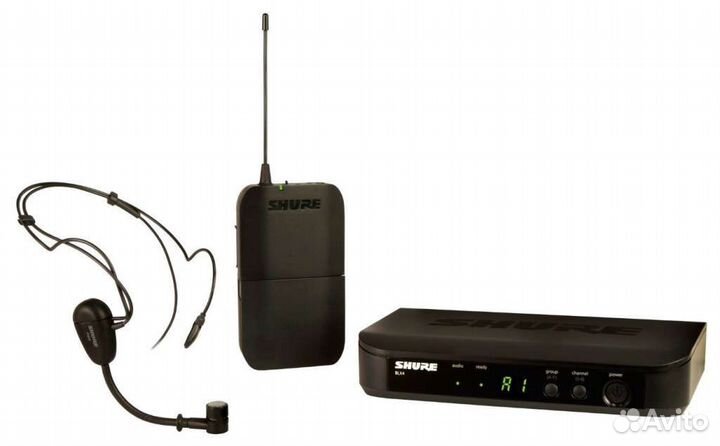 Микрофон головной с базой shure BLX14E/P31-M17