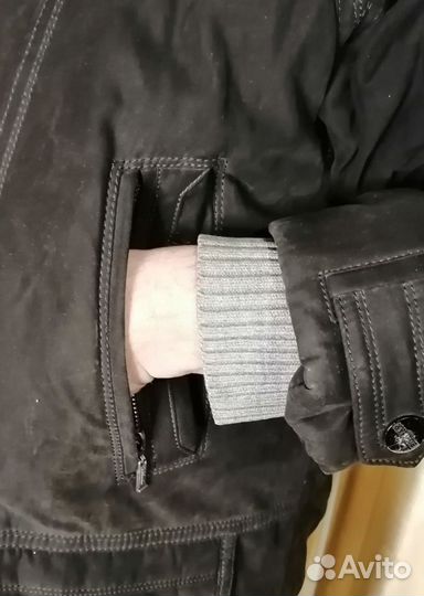 Куртка зимняя мужская черная