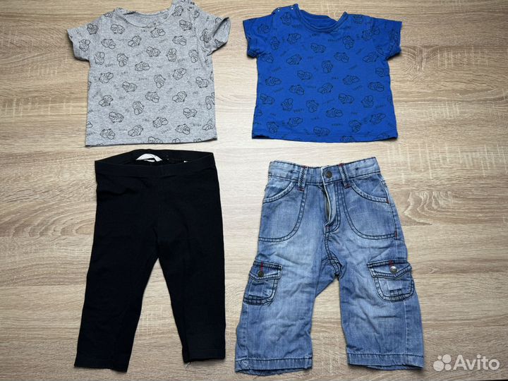 Вещи пакетом на мальчика 74