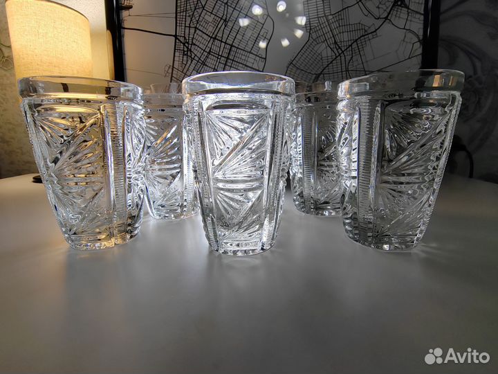 Хрустальные стаканы СССР