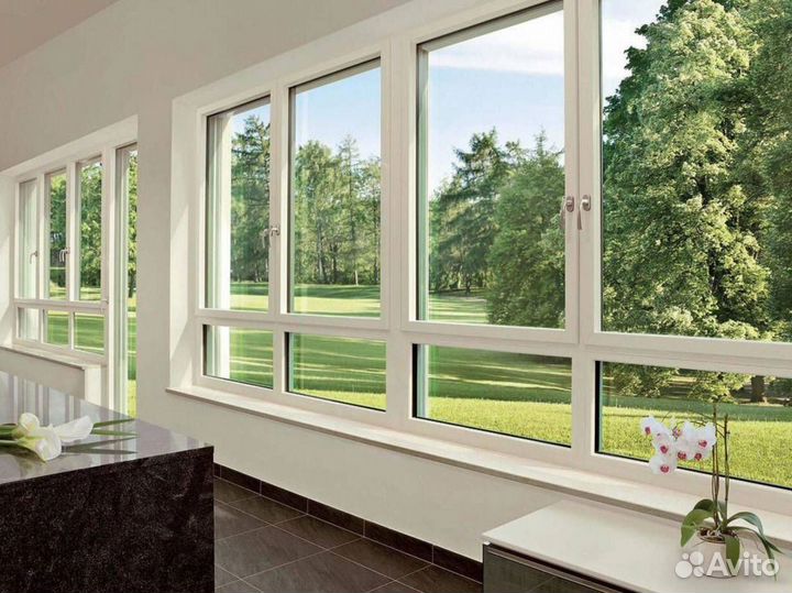 Окна пластиковые и двери / установка