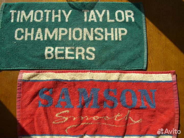 Полотенца и дрипматы пивоварен Англии