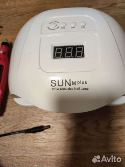 Уф лампа для маникюра и аппарат для маникюра