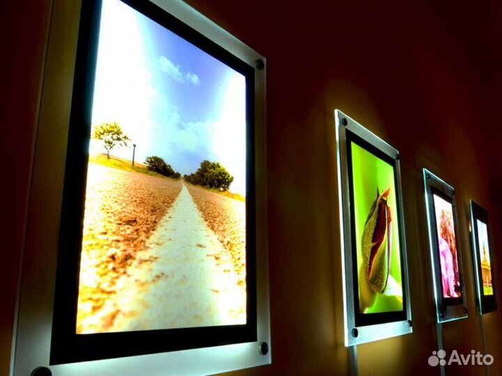 Постер световой - кристалайт