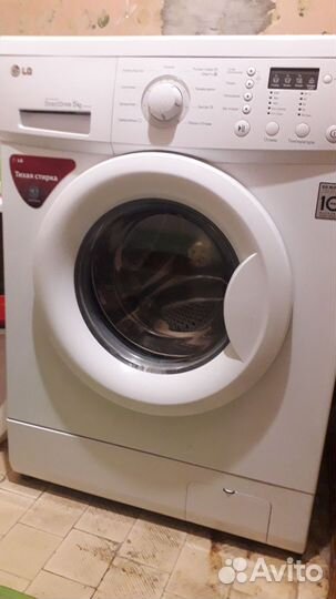 Стиральная машина бу lg 5 кг
