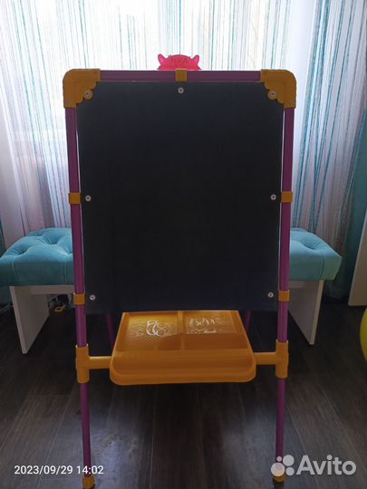 Мольберт детский двухсторонний