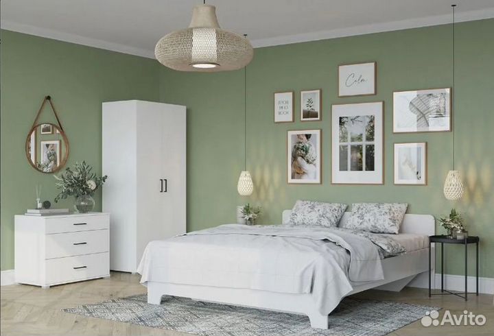Спальня Виктор (белая)