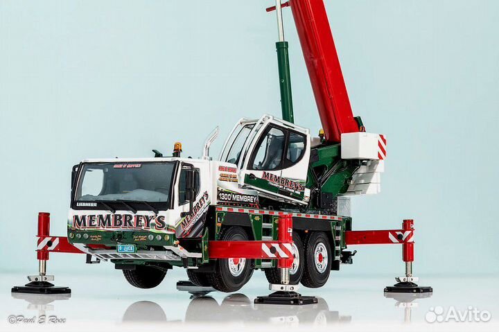 1/50 кран Liebherr 1050 Membreys WSI раритет