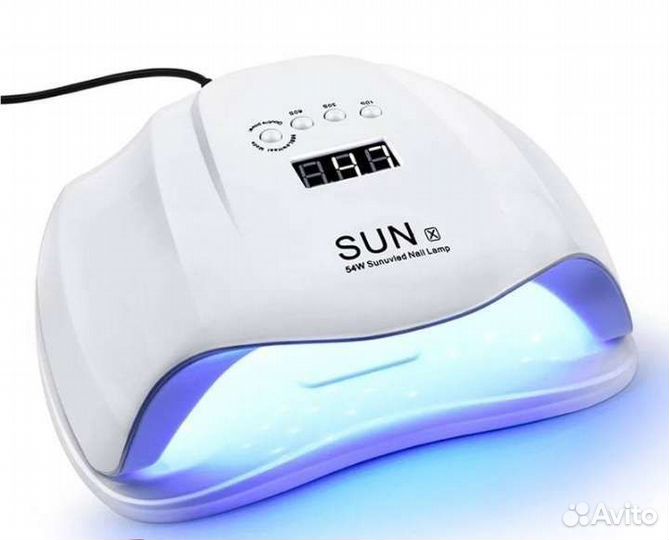 Лампа для сушки гель-лаков Sun X UV/LED 54W
