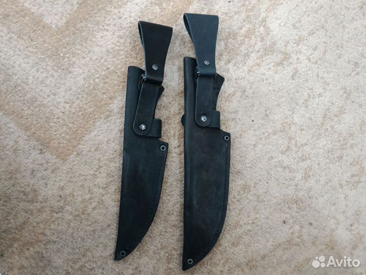 Чехлы для охотничьих ножей натуральная кожа