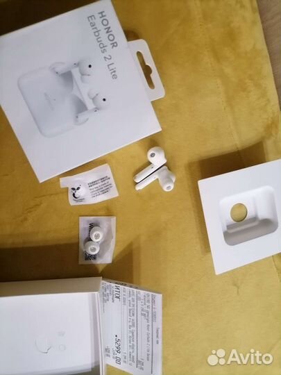 Беспроводные наушники honor earbuds 2 lite