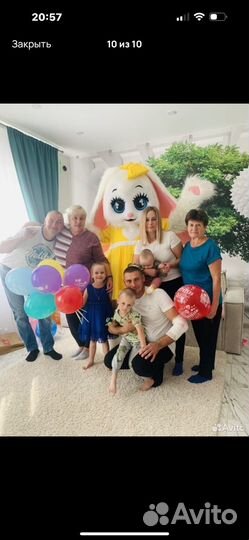 Ростовая кукла зайка