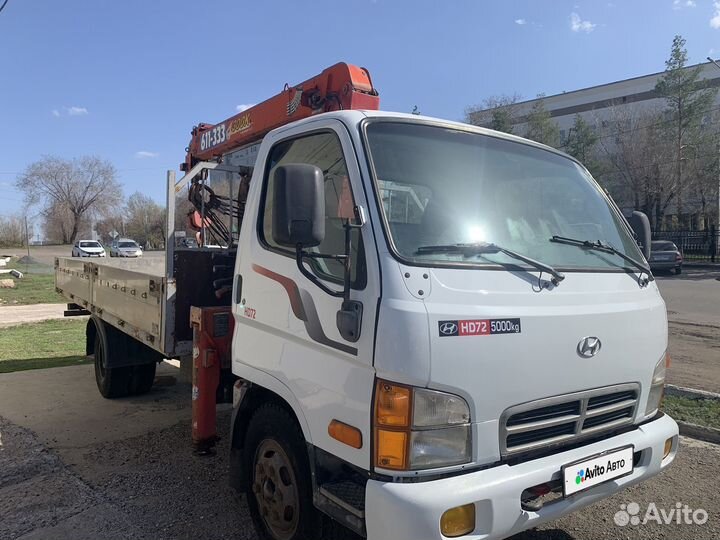 Hyundai HD72 с КМУ, 2006