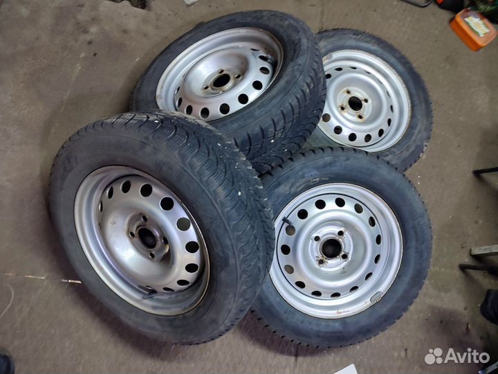 Колеса в сборе 185/65 R14 VW Passat b4 зима липуч