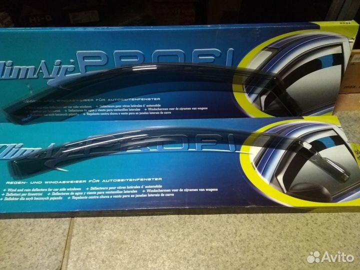 Ветровики передние Mitsubishi L200 (Climair 3477C)