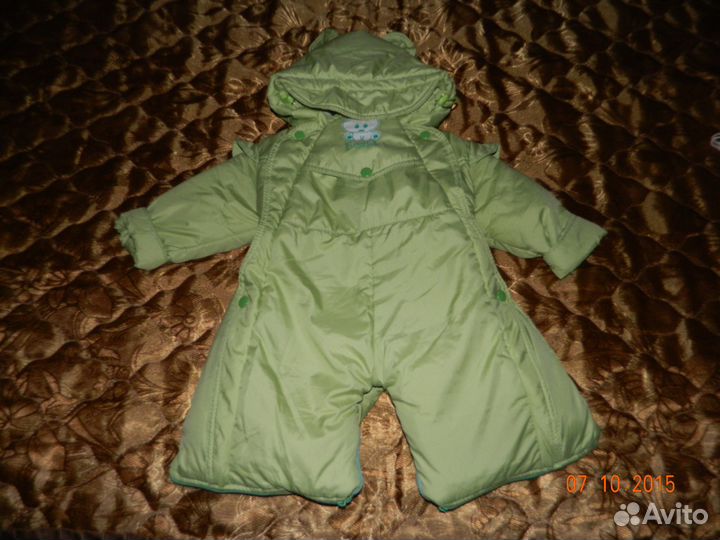 Комбинезон-трансформер зимний для новорожденных