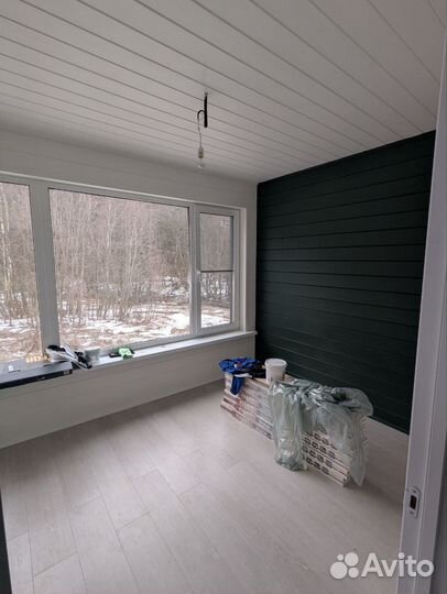 Покраска деревяных домов