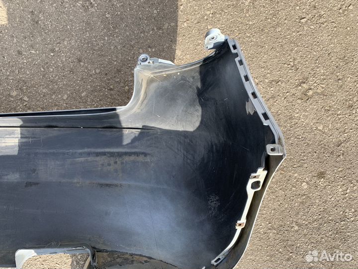 Бампер задний skoda fabia 2 2007-2014