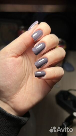 Маникюр с покрытием гель лак