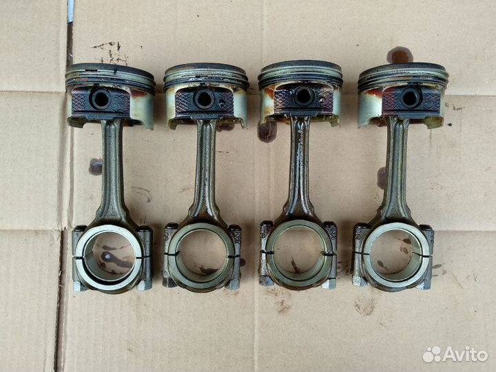 Поршень шатун Пежо 206, партнёр 1.4 KFW, KFV Tu3jp