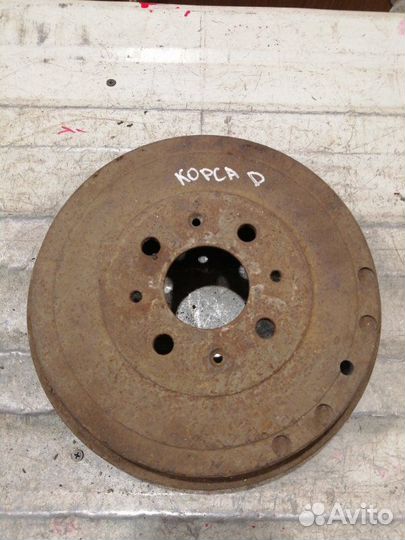 Тормозной барабан задний Opel Corsa D Z12XEP 1