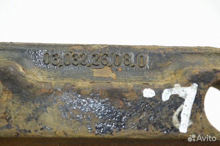 Кронштейн амортизатора прицепного моста, нижний пр