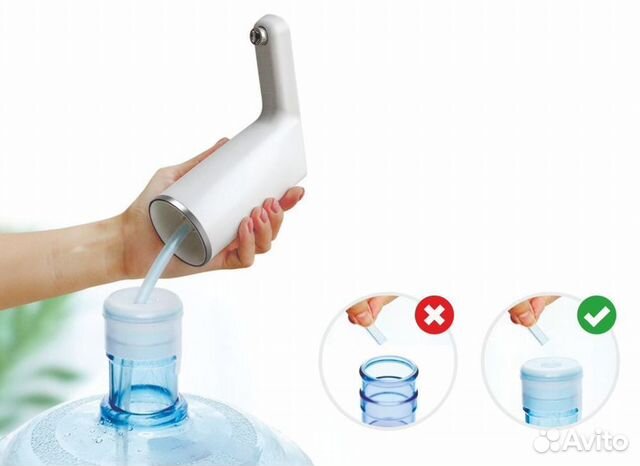 Помпа-кран для воды электрическая