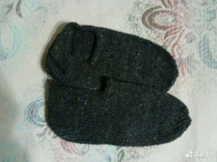 Носки ручной вязки шерстяные,стельки