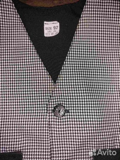 Костюм для мальчика (жилет, брючки) на рост 92 см